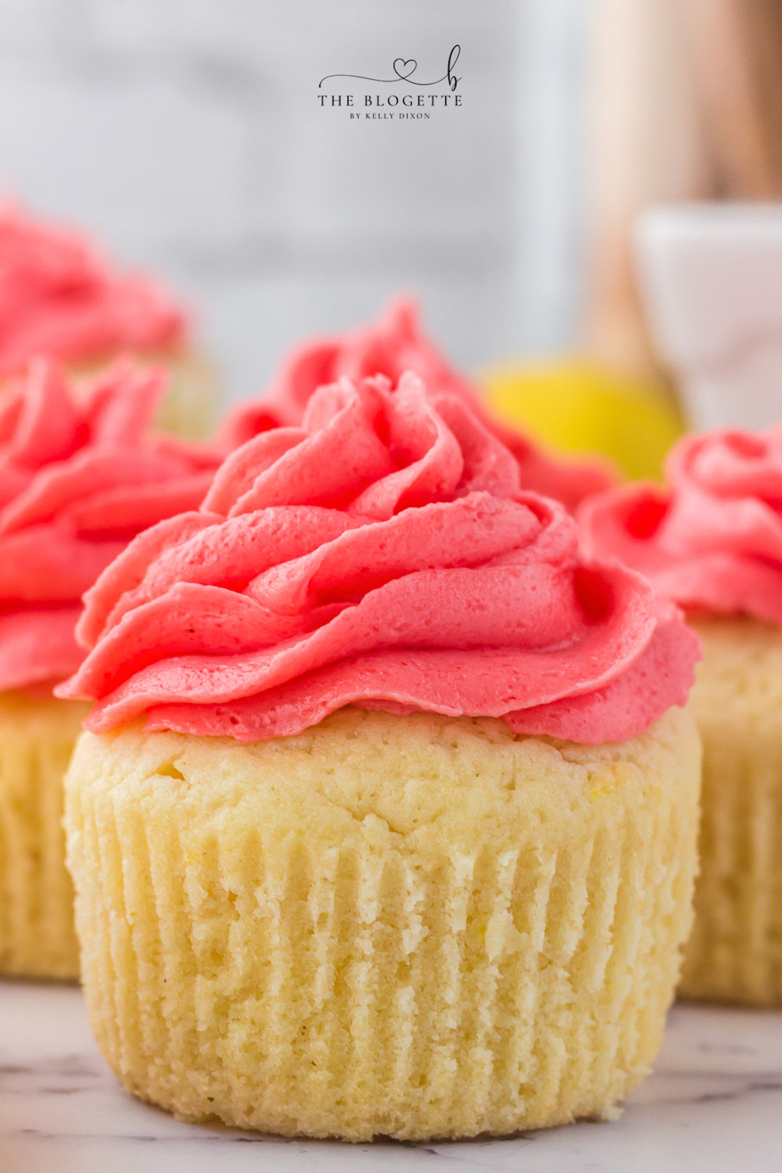 These easy strawberry lemon cupcakes are moist, fluffy, zingy, and topped with an incredible strawberry frosting.