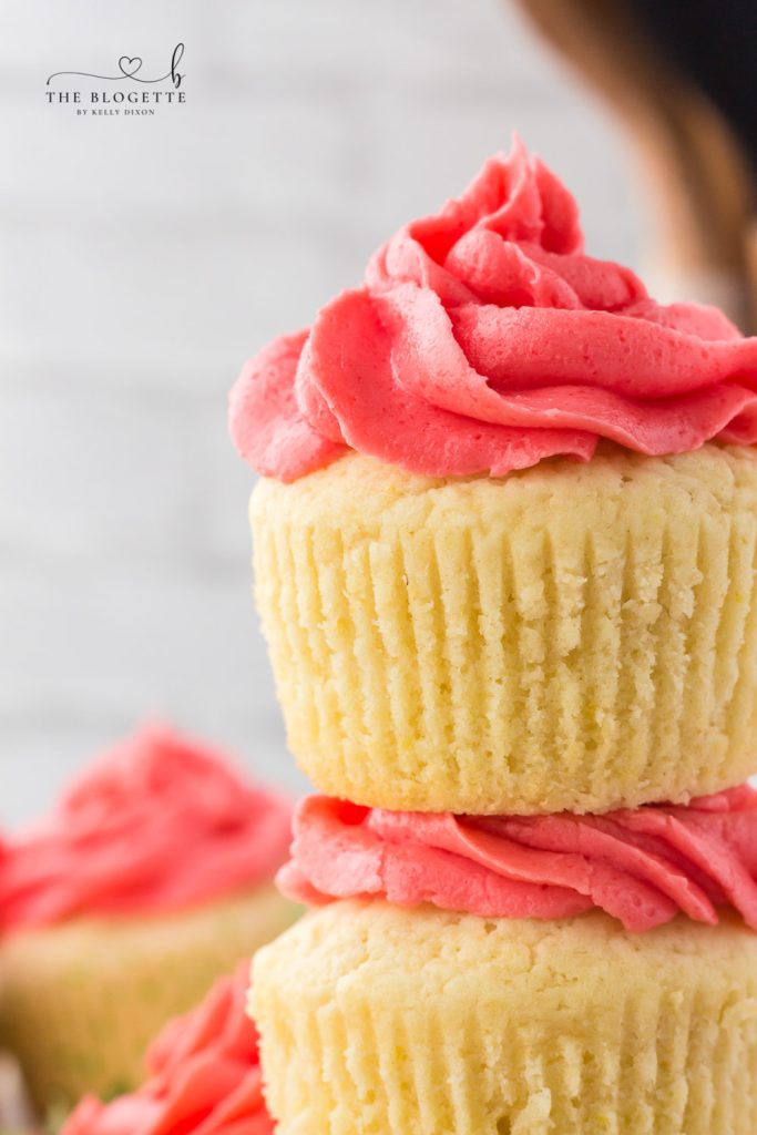 These easy strawberry lemon cupcakes are moist, fluffy, zingy, and topped with an incredible strawberry frosting. 