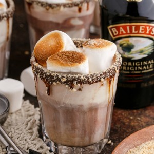 Bailey's S'mores Float