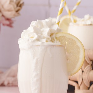 This TikTok Famous Whipped Lemonade recipe is the cool, creamy, blended, indulgent treat you need this summer!