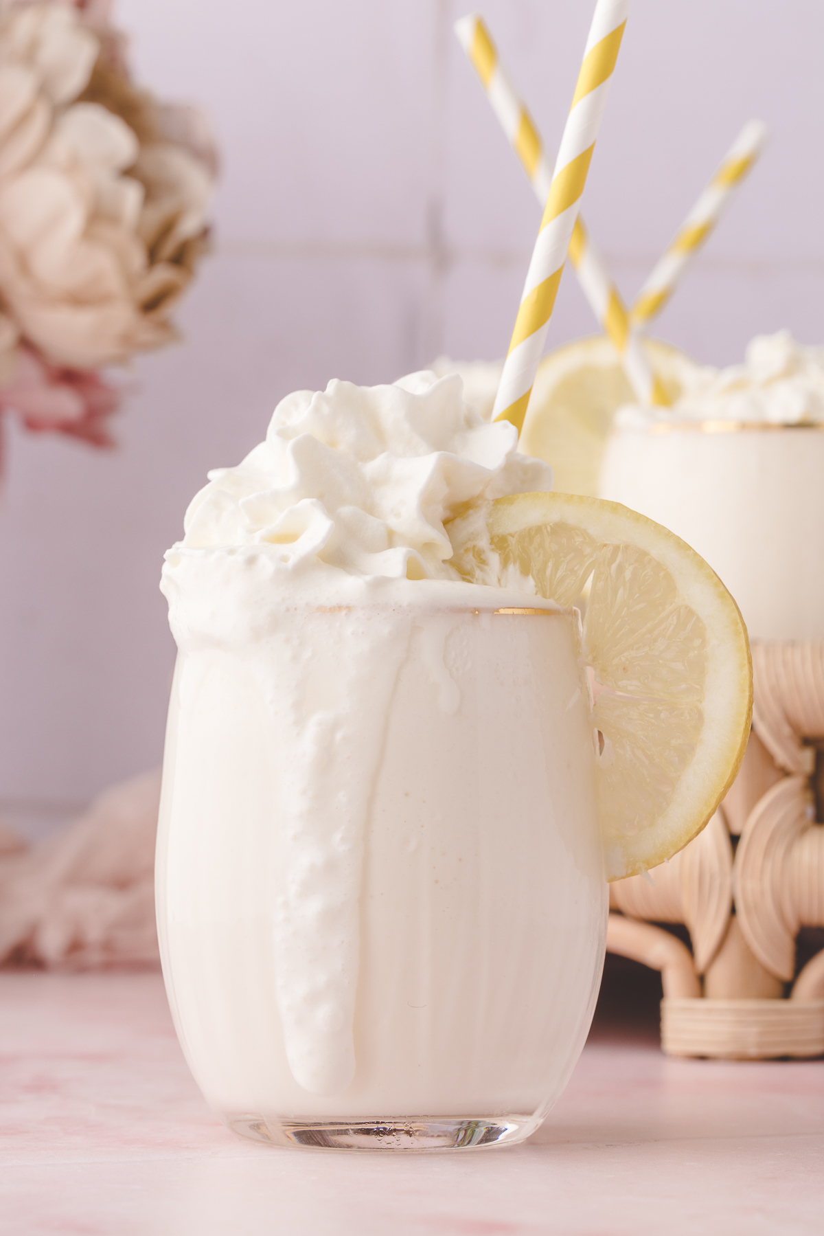 This TikTok Famous Whipped Lemonade recipe is the cool, creamy, blended, indulgent treat you need this summer!