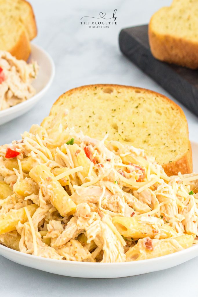 The BEST Crock Pot Creamy Ranch Chicken recipe is made with all the ingredients and flavors you love with the ease and simplicity of a slow cooker! A seriously addicting, creamy, comfort food ranch chicken recipe