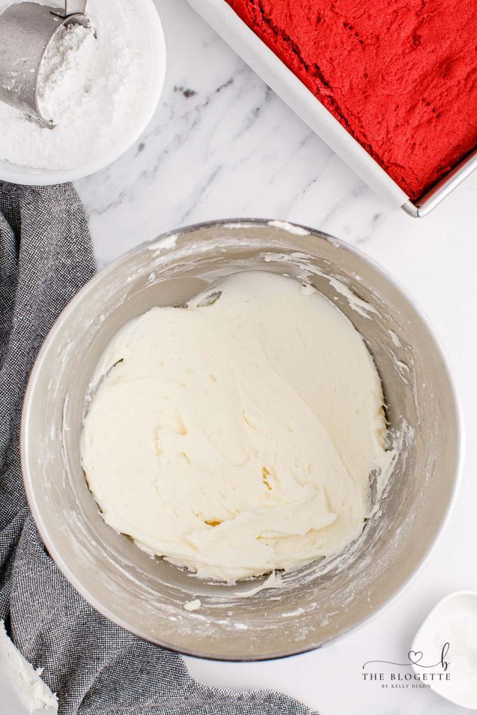 Cream cheese frosting recipe