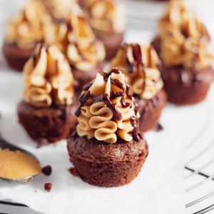 These amazing Buckeye Brownies are rich chocolate brownies topped with homemade peanut butter icing and drizzled in chocolate.