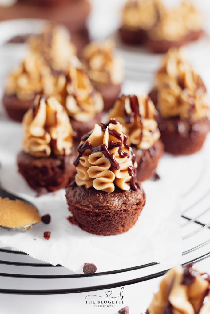 These amazing Buckeye Brownies are rich chocolate brownies topped with homemade peanut butter icing and drizzled in chocolate.