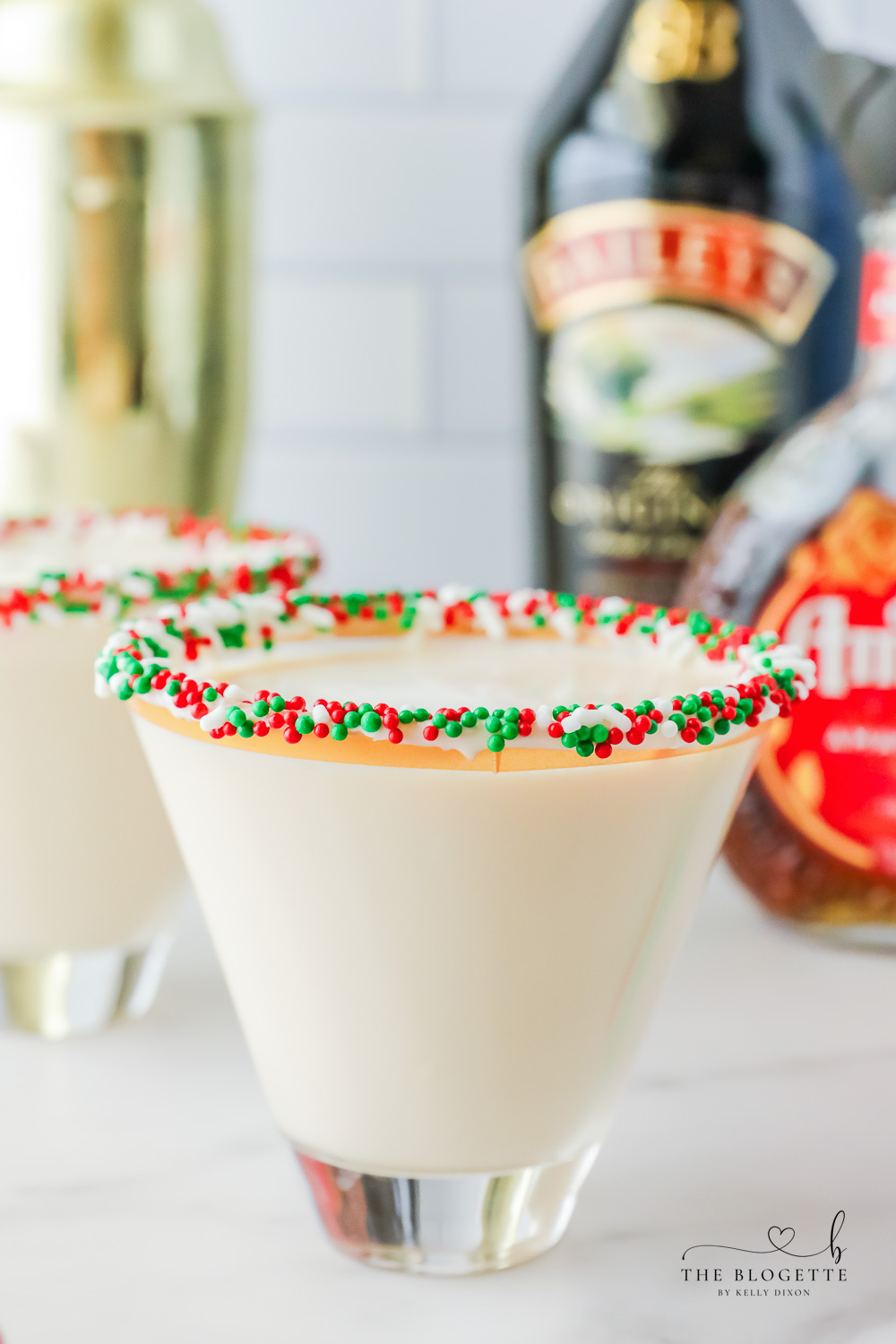 Sugar Cookie martini for the holidays
