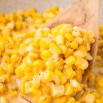 Honey Butter Skillet Corn - Kernels of corn drenched in a sweet, creamy, and delicious honey butter sauce. Done in 15 minutes!