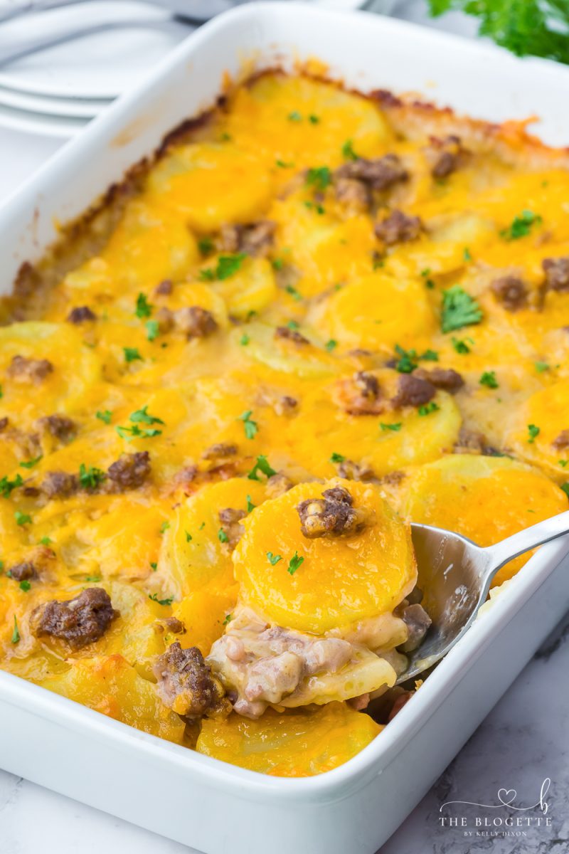 Hamburger and Potato Casserole