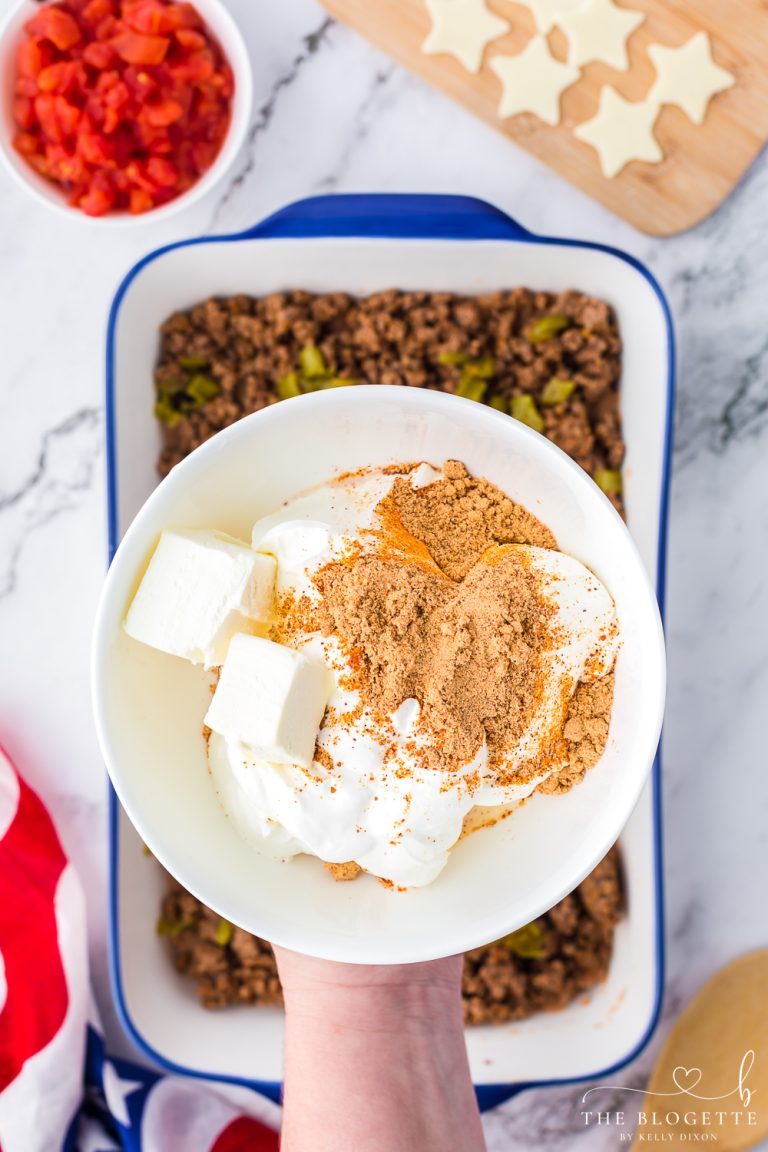 American Flag 7 Layer Dip American flag 7 layer dip
