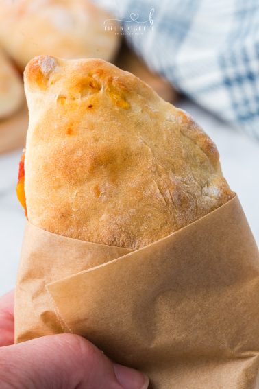 Homemade Hot Pockets are a perfect lunch or snack on the go. They are 66% cheaper than store-bought! Fill them with anything!