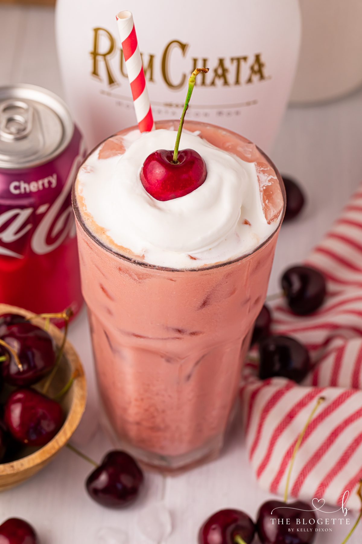 Creamy, fizzy, and sweet! This easy RumChata Dirty Cherry Coke recipe uses just 2 ingredients and makes the perfect party cocktail. Includes tips, FAQs, and hosting ideas.