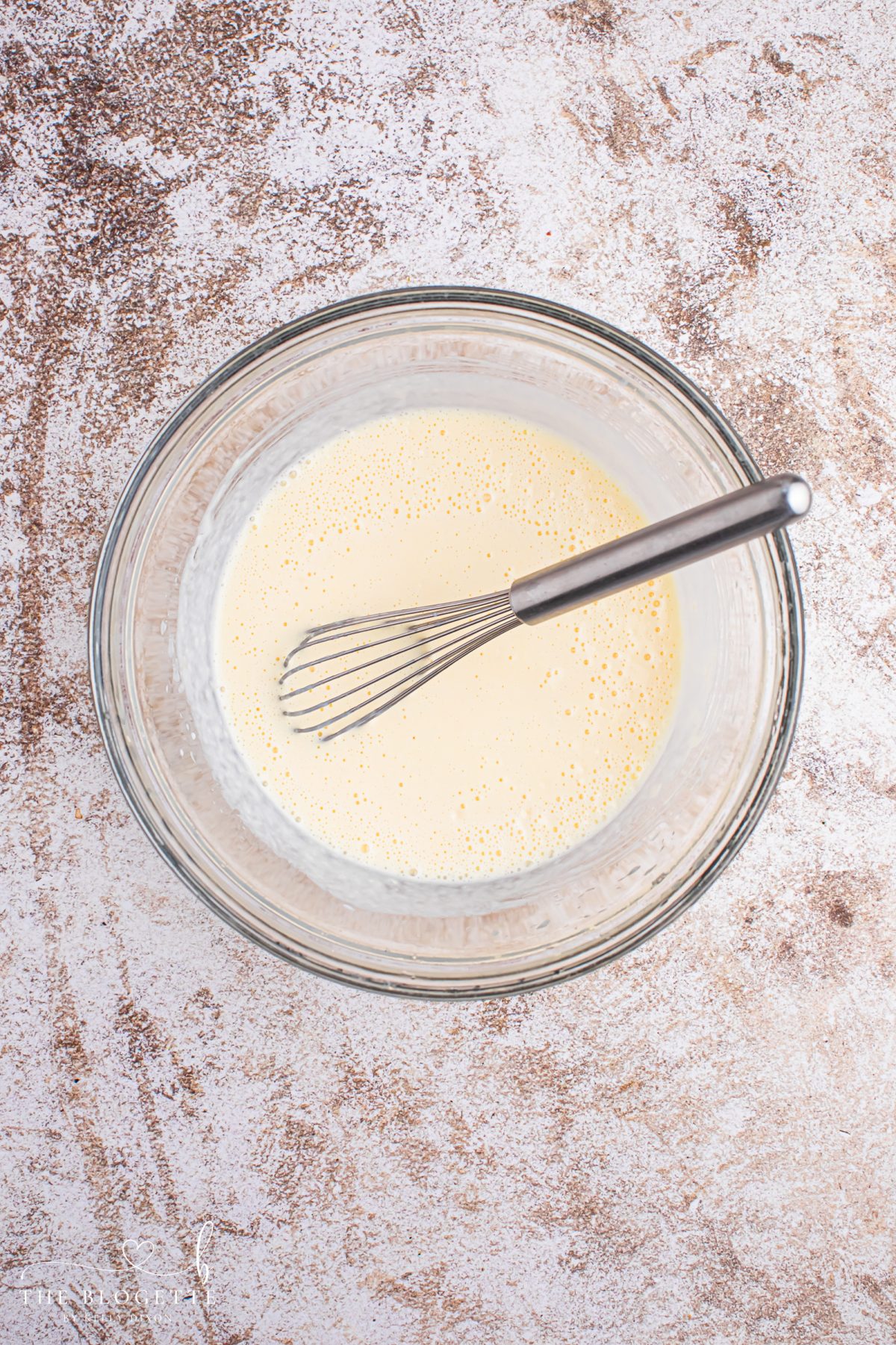 whisk together cheesecake pudding mix, milk, and RumChata