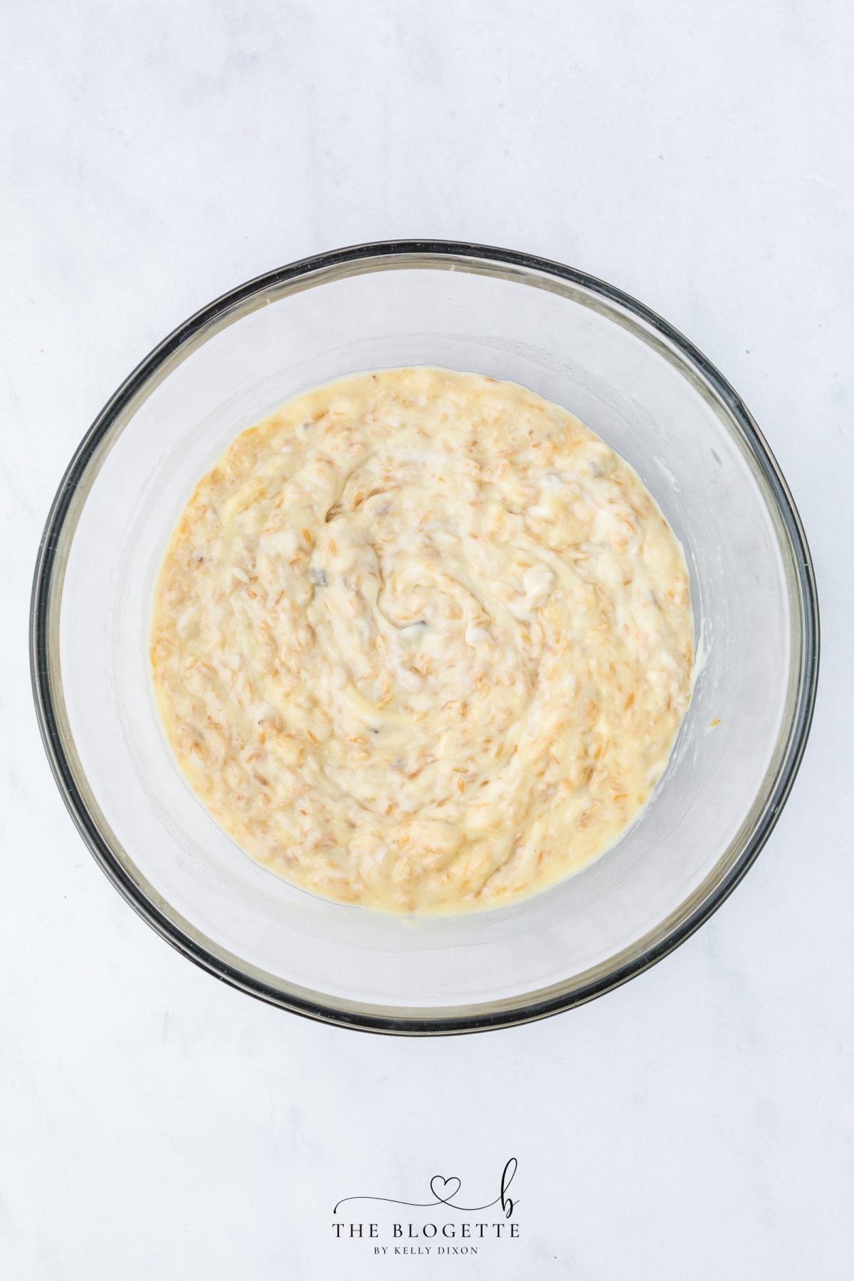 Mix the rice base