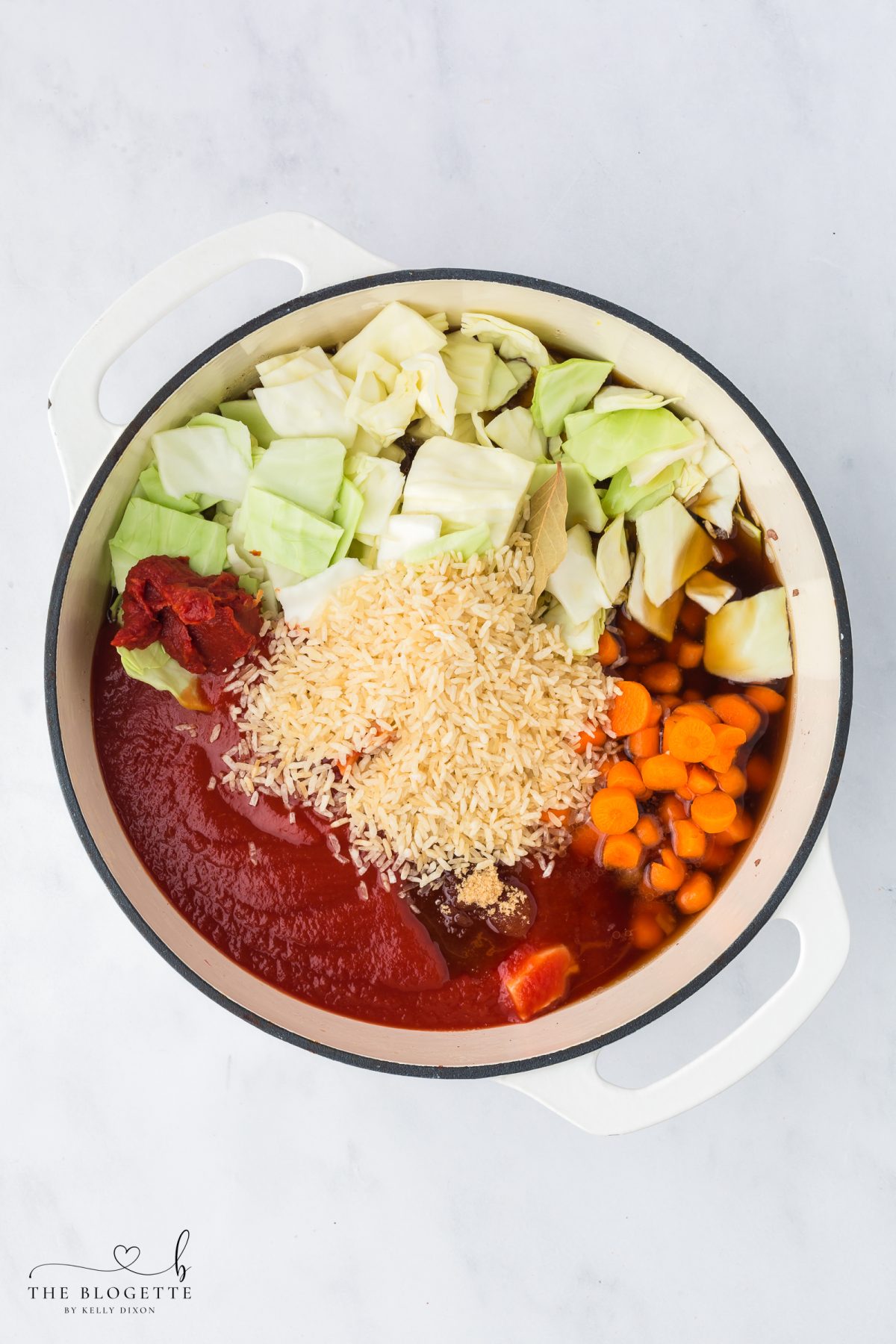 Add the Soup Ingredients