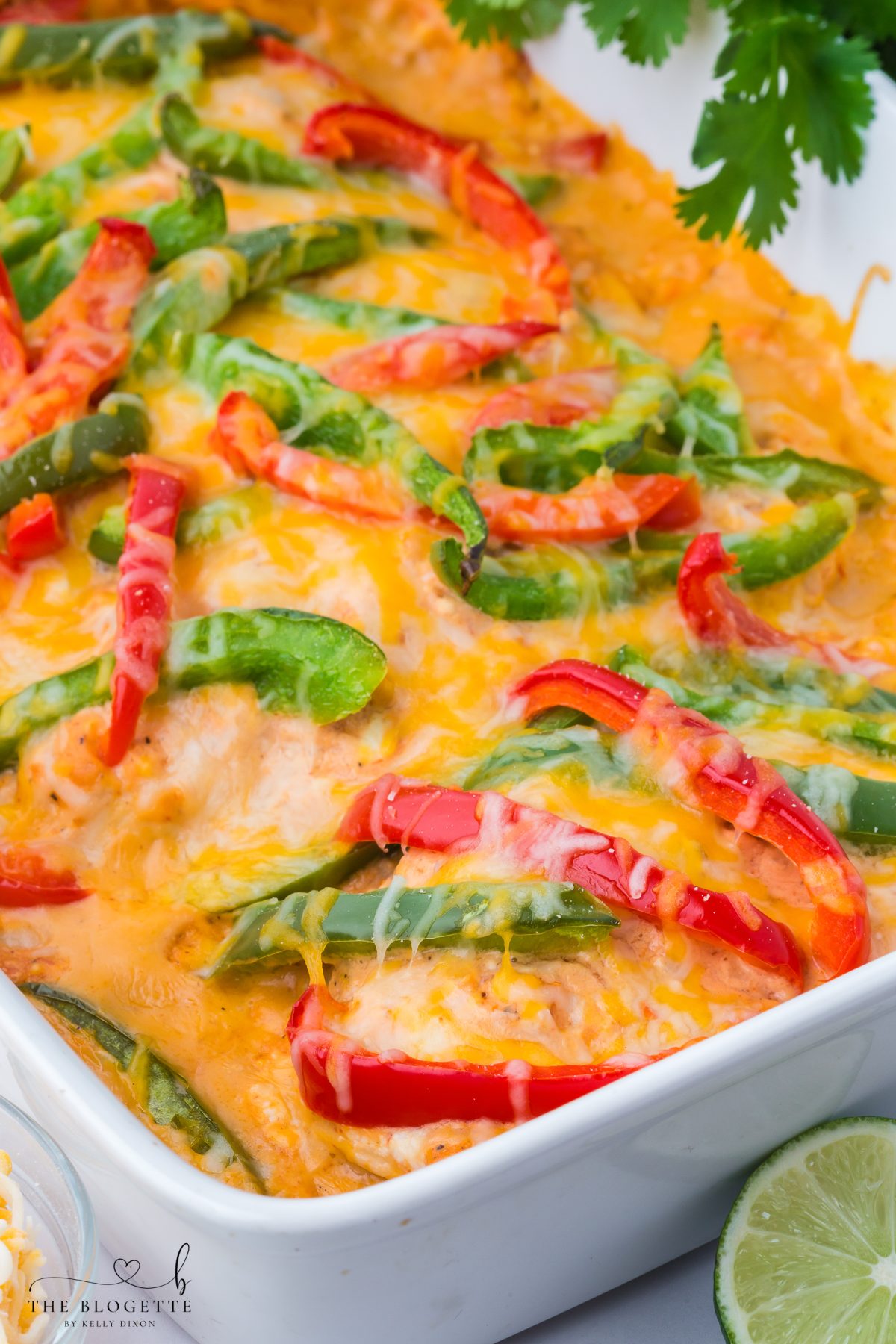 Chicken Fajita - An easy 30-minute baked dinner that’s low carb, family friendly, and perfect for busy weeknights.