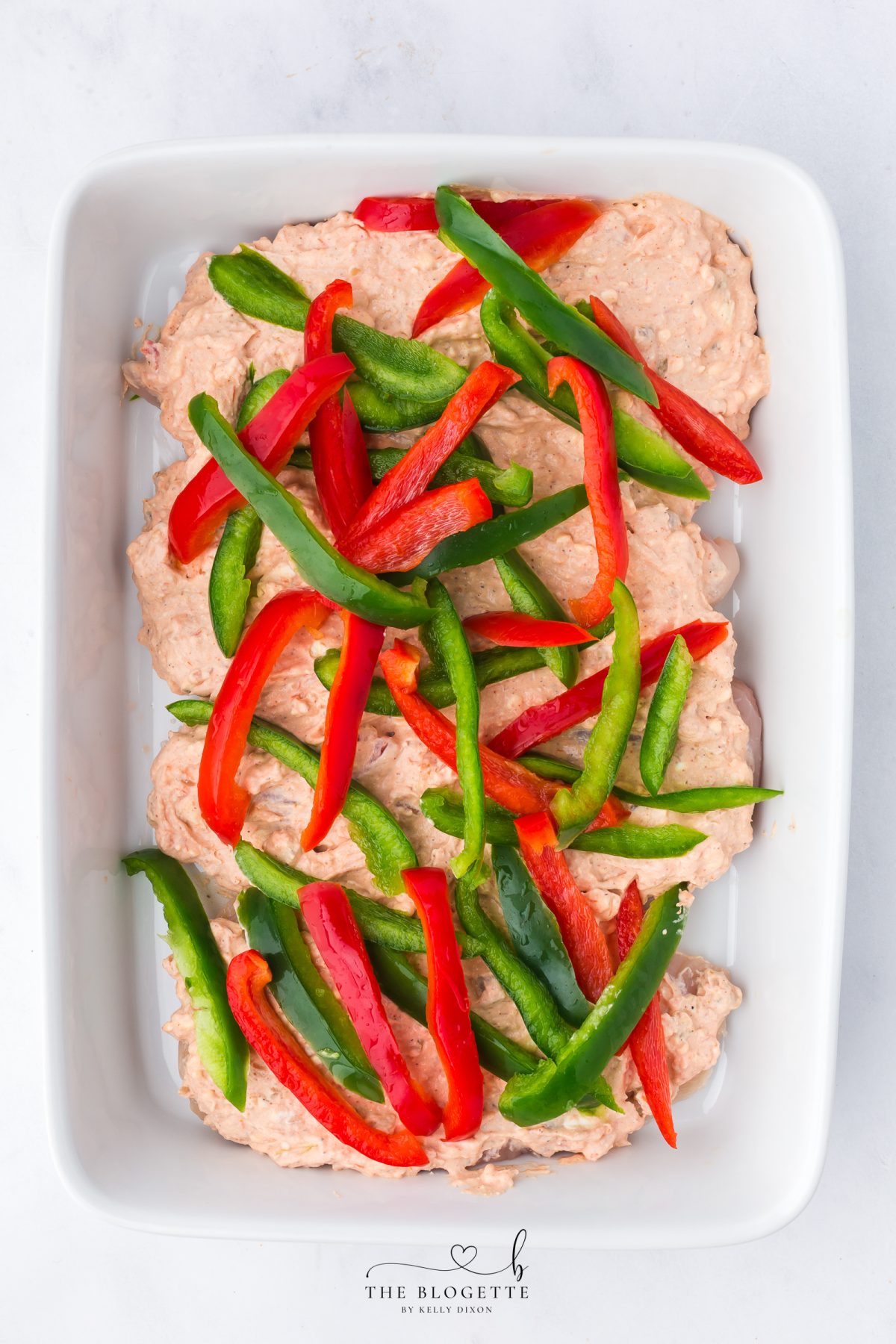 Top with peppers