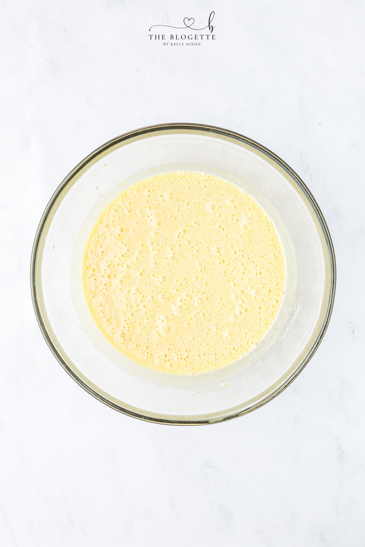 beat the eggs, granulated sugar, vanilla extract and brown sugar