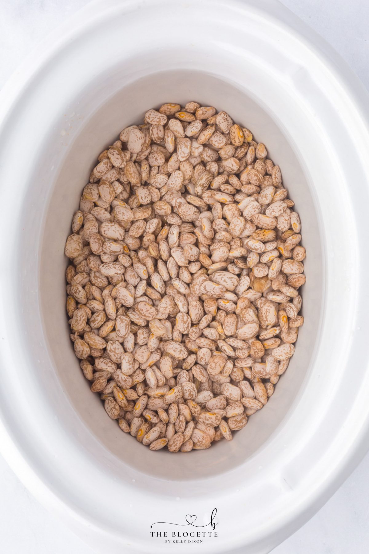 Place beans in crock pot