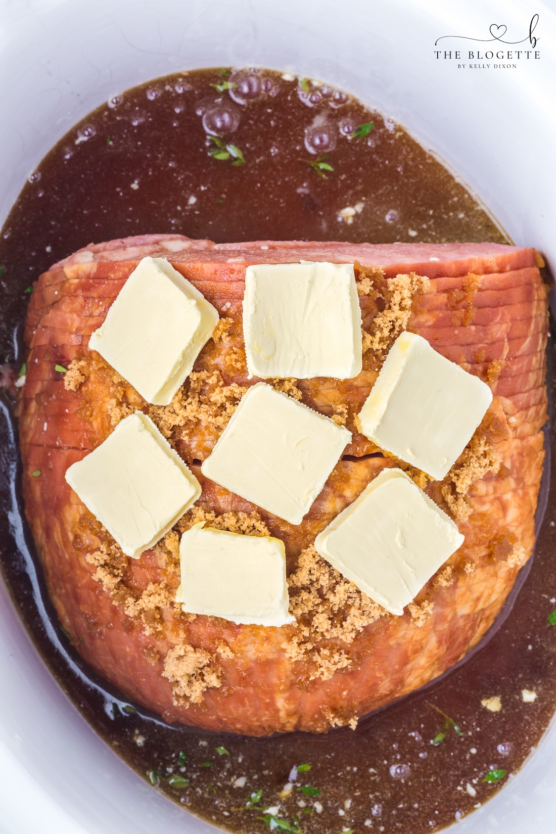 Butter on Ham