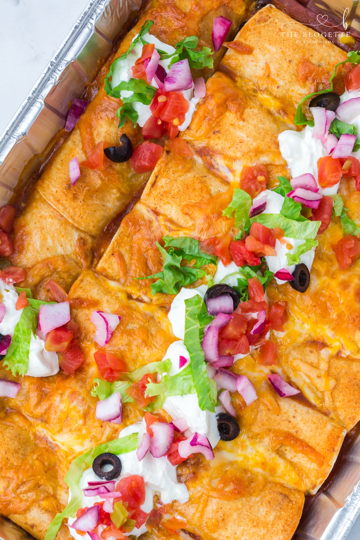 Crock Pot Freezer Chicken Enchiladas
