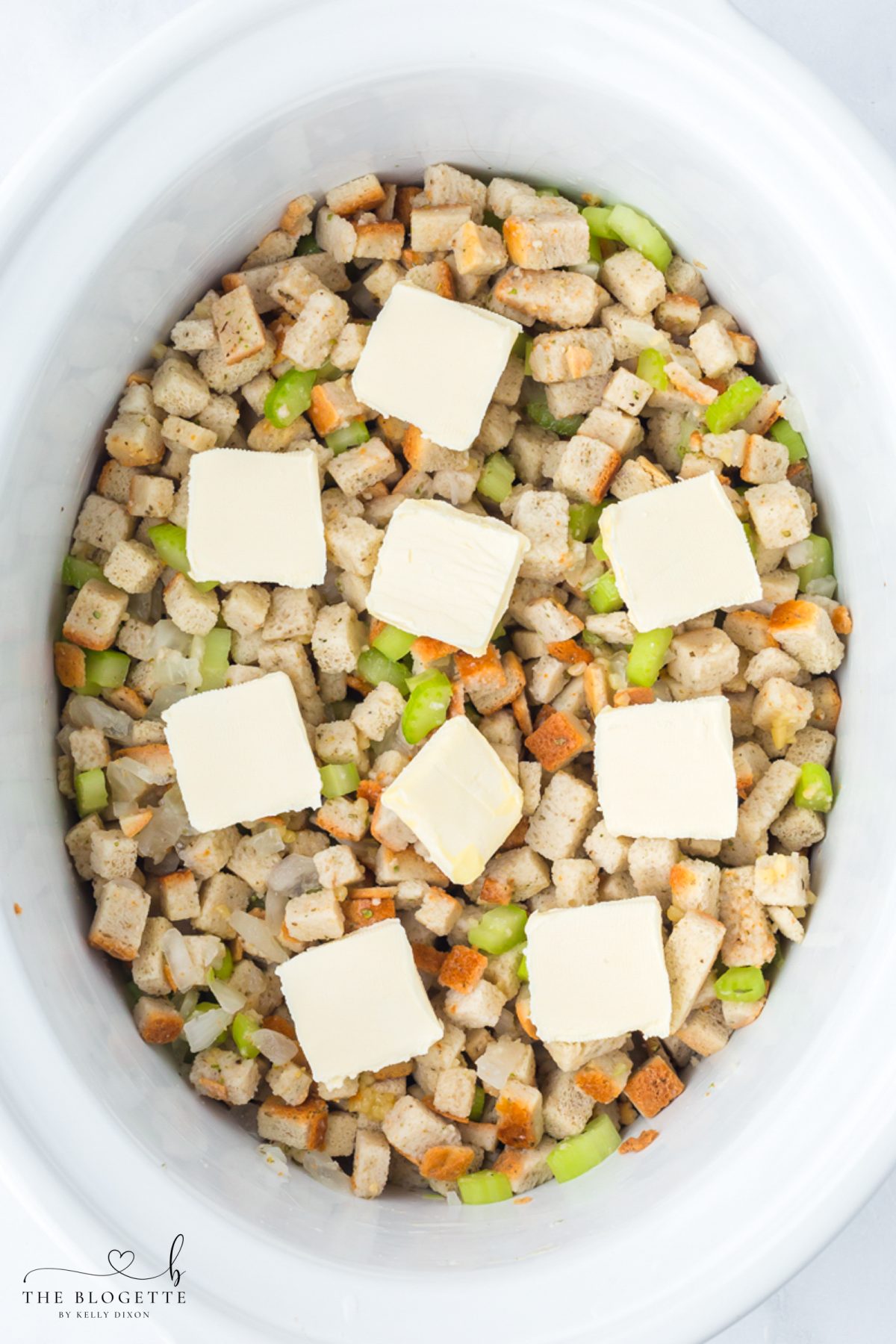Buttery Crockpot Stuffing for an Easier Thanksgiving